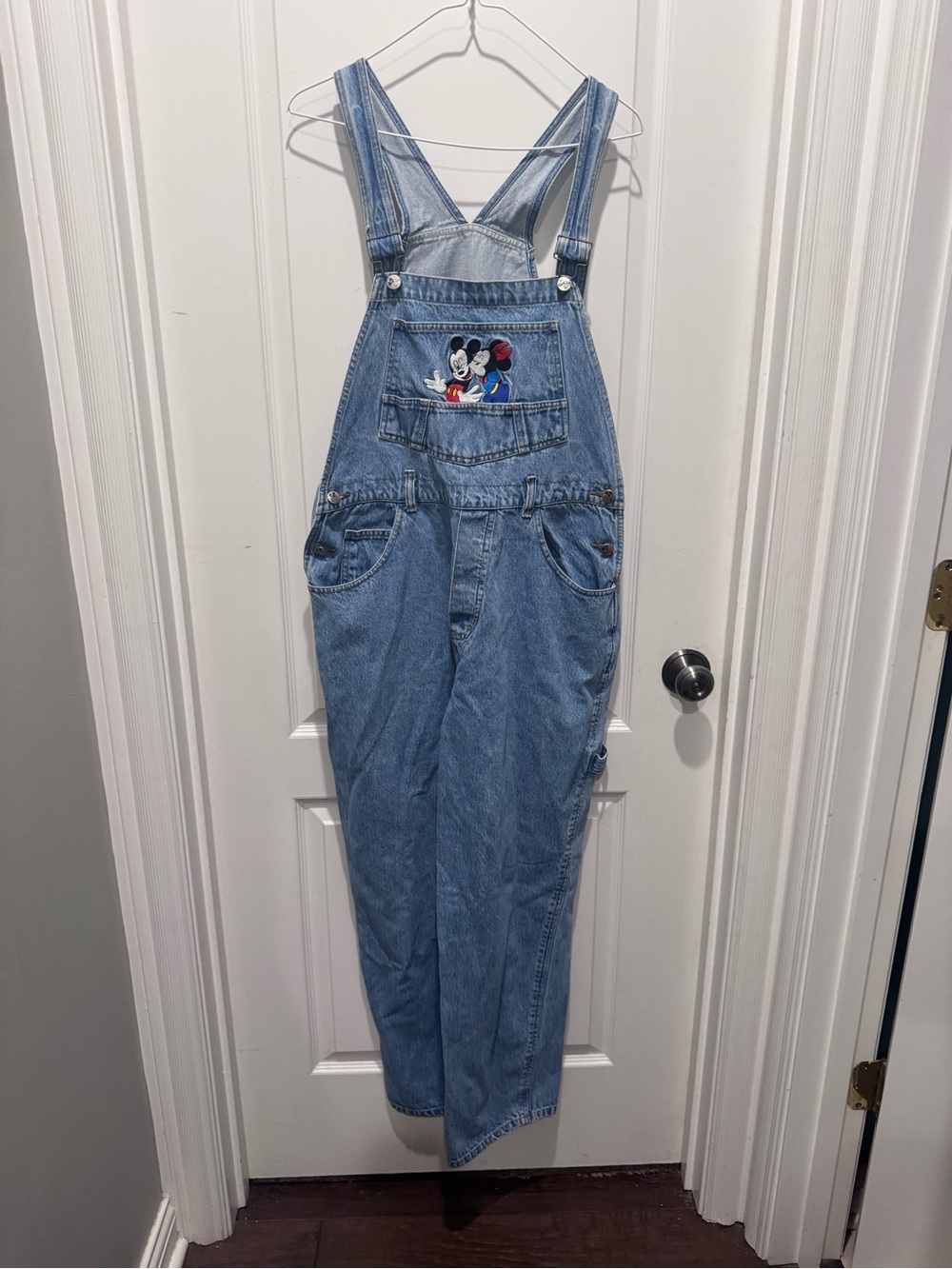Vintage Jerry Leigh women's Disney overalls Minnie and Mickey size ladies large